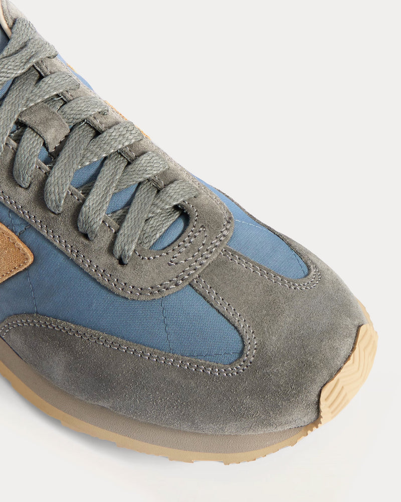 Visvim FKT Runner Blue Low Top Sneakers - 5