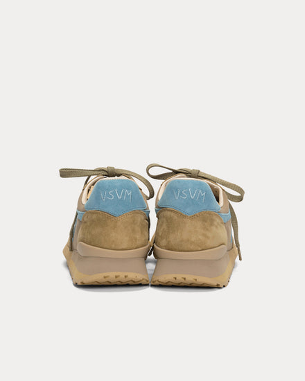 Visvim FKT Runner Khaki / Blue Low Top Sneakers - 3