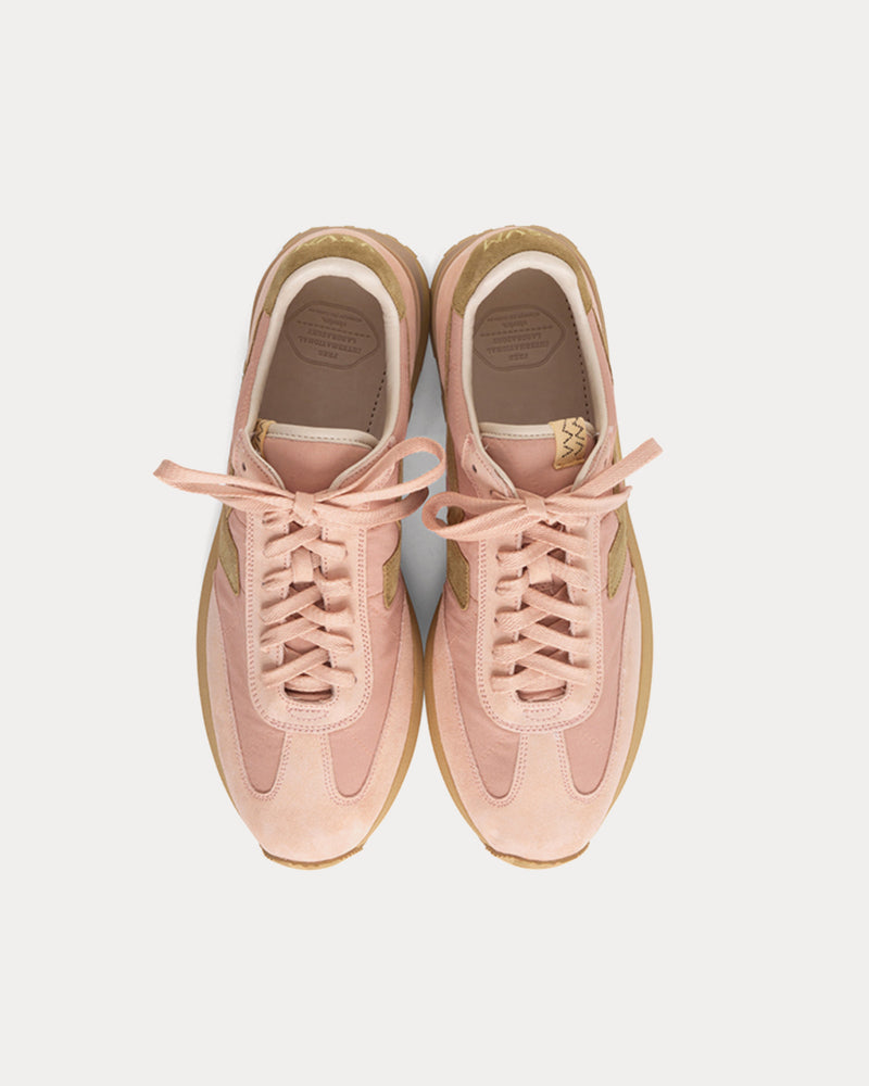Visvim FKT Runner Pink /Beige Low Top Sneakers - 2