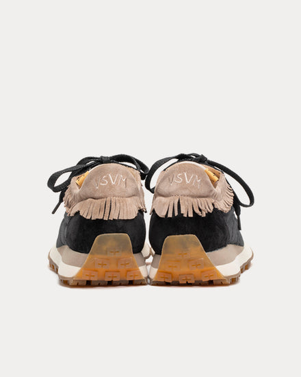 Visvim Walpi Runner Cotton & Nylon Black Low Top Sneakers - 3