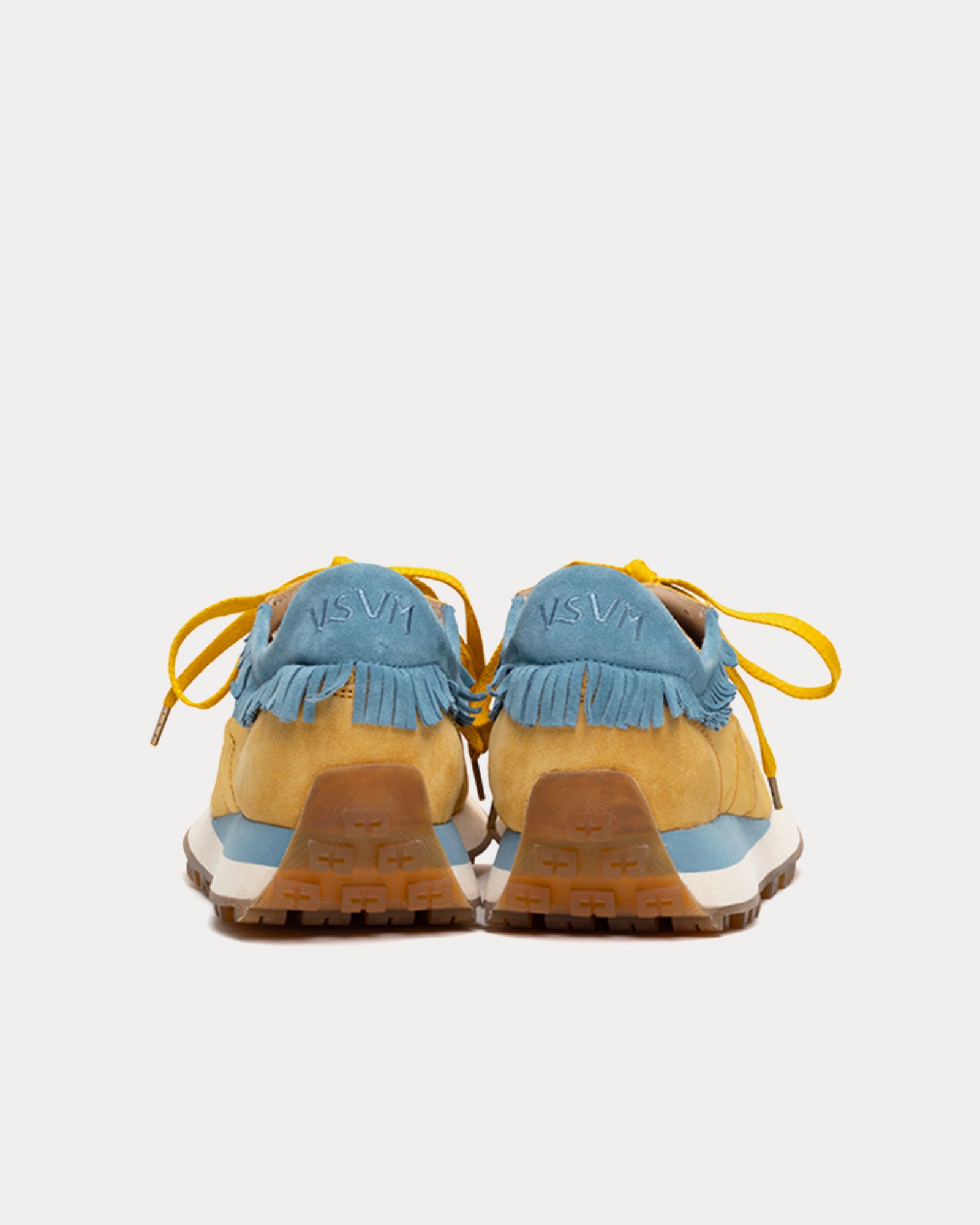 Visvim - Walpi Runner Cotton & Nylon Mustard Low Top Sneakers