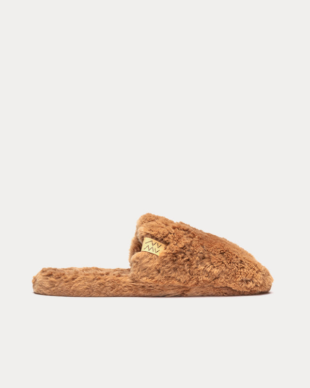 Visvim Slipper Visvim Unisex Mink Camel Slippers