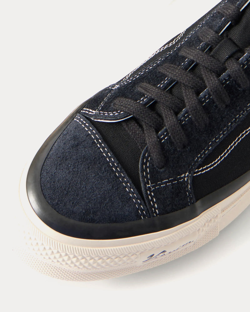 Visvim Men's Nolan Black Low Top Sneakers