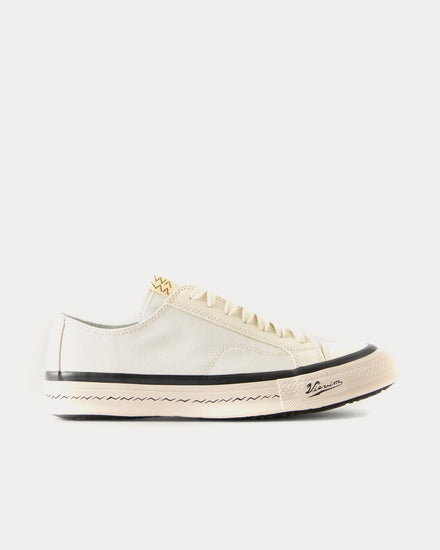 Visvim Nolan Ivory Low Top Sneakers - 1