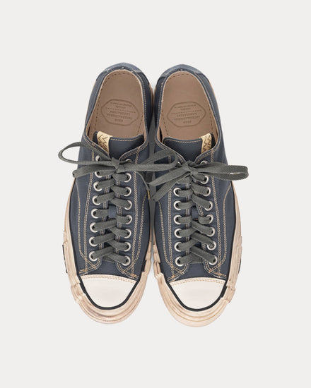 Visvim Skagway Canvas Grey Low Top Sneakers - 2