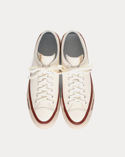 Visvim Skagway Lo Suede White Low Top Sneakers - 2