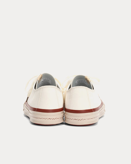 Visvim Skagway Lo Suede White Low Top Sneakers - 3