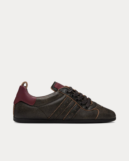 Vivienne Westwood Drunken Off Black Low Top Sneakers - 1