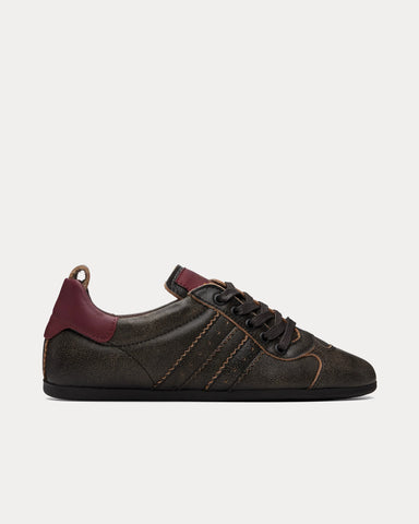 Vivienne Westwood Drunken Off Black Low Top Sneakers