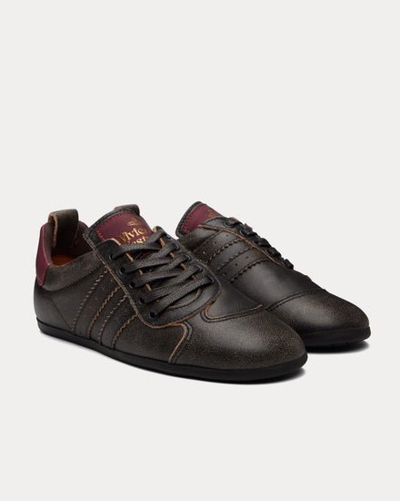 Vivienne Westwood Drunken Off Black Low Top Sneakers - 3