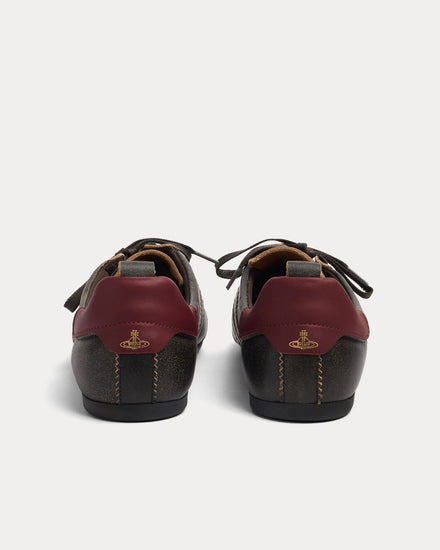 Vivienne Westwood Drunken Off Black Low Top Sneakers - 4