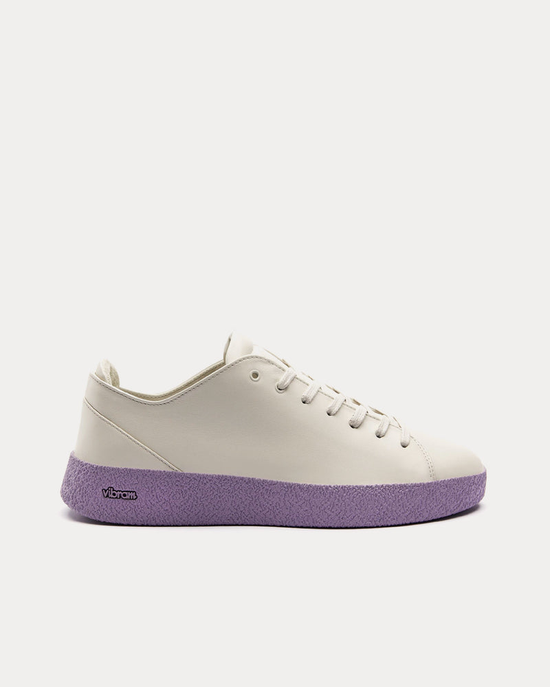 Vor 7A Kittflieder White Low Top Sneakers - 1