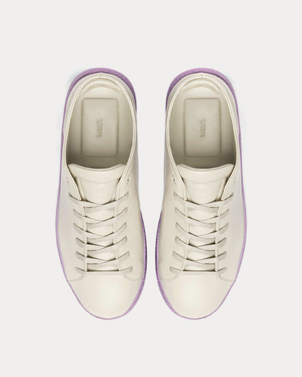 Vor 7A Kittflieder White Low Top Sneakers - 2