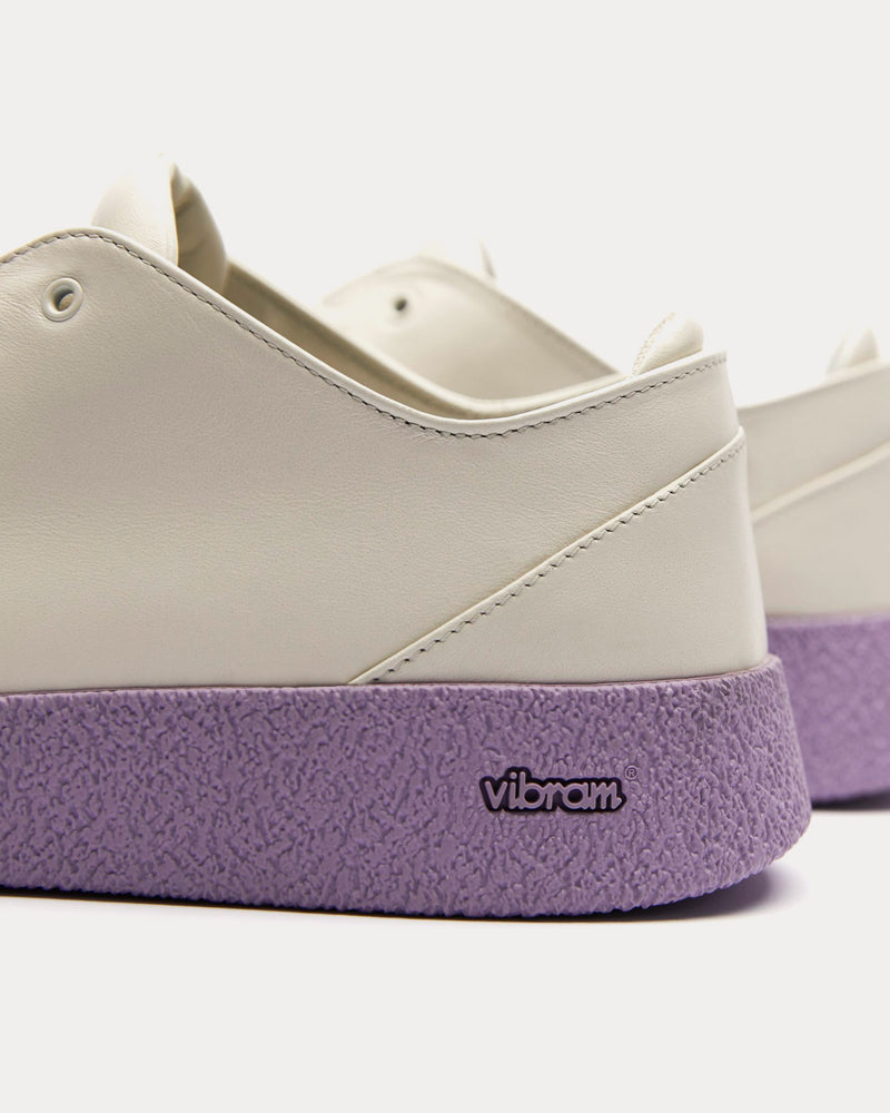 Vor 7A Kittflieder White Low Top Sneakers - 3