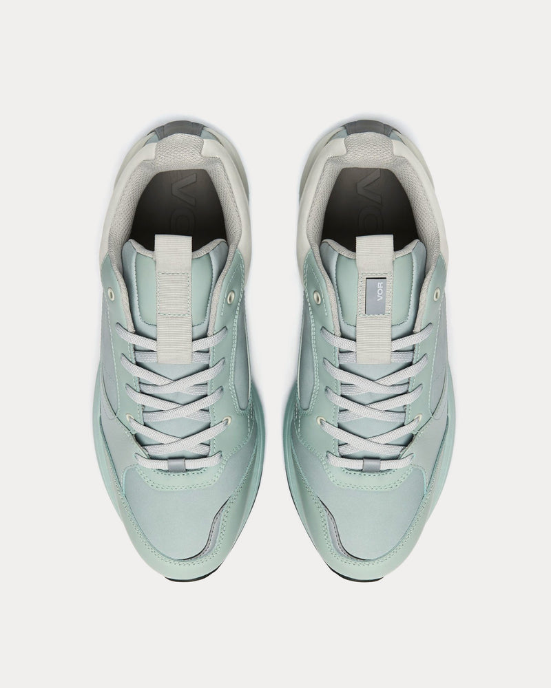 Vor 6A Aquagrau Blue Low Top Sneakers - 2
