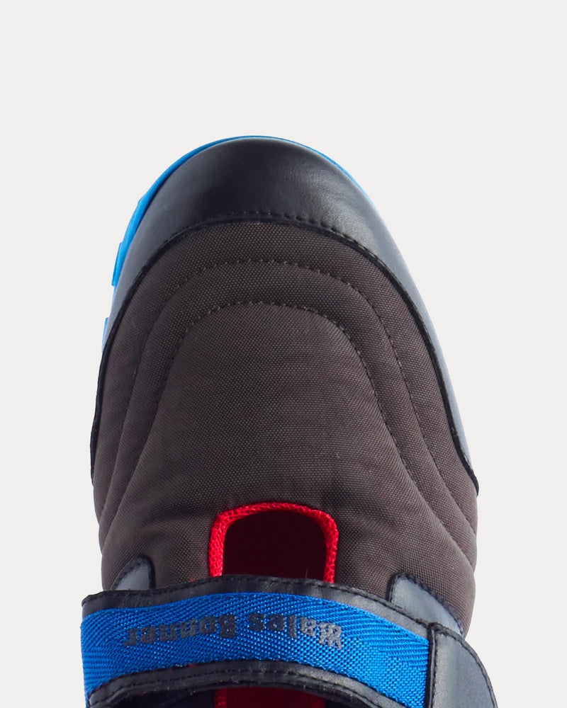Wales Bonner Jewel Black Slip On Sneakers - 2
