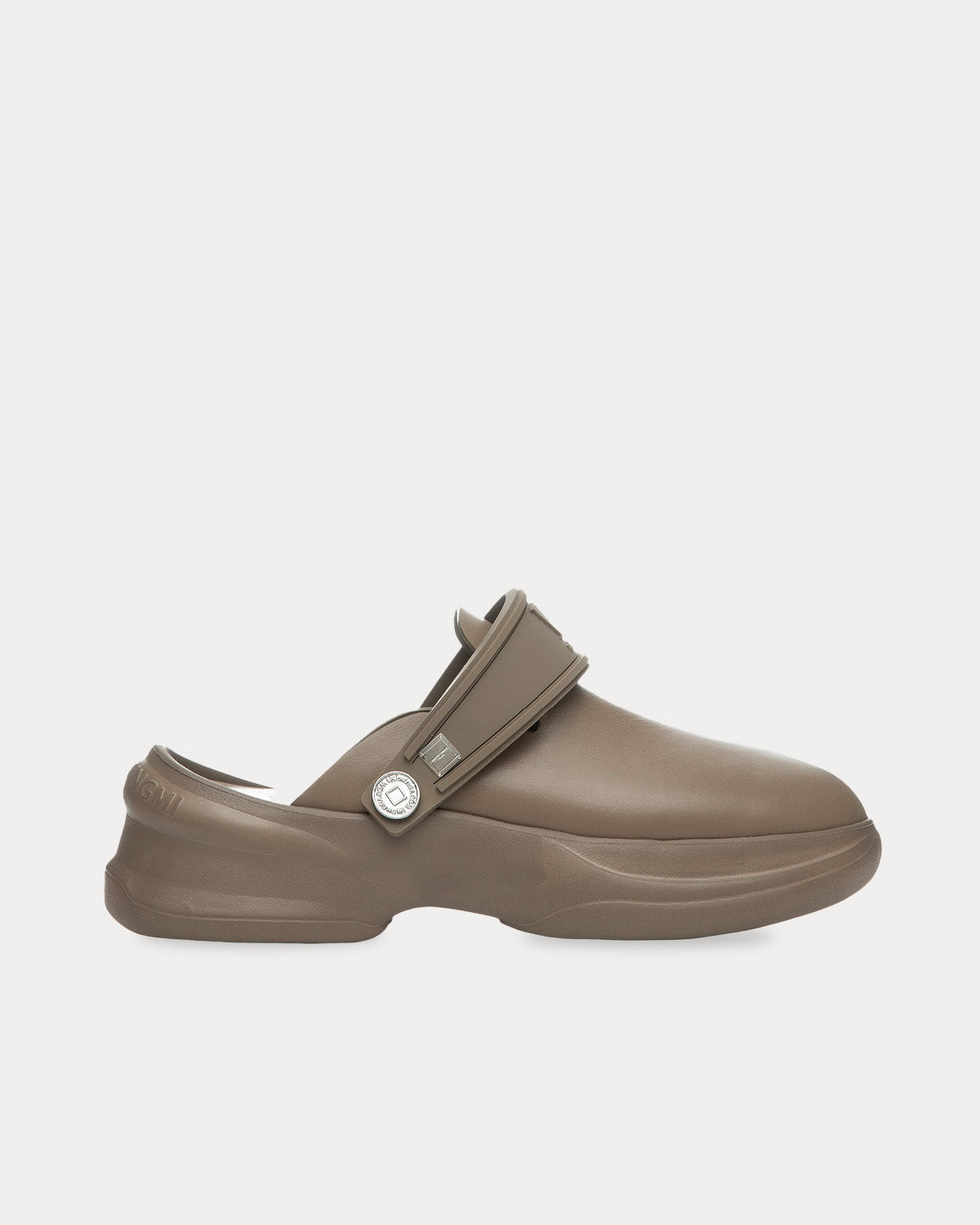 Wooyoungmi - Slingback Leather Beige Clogs