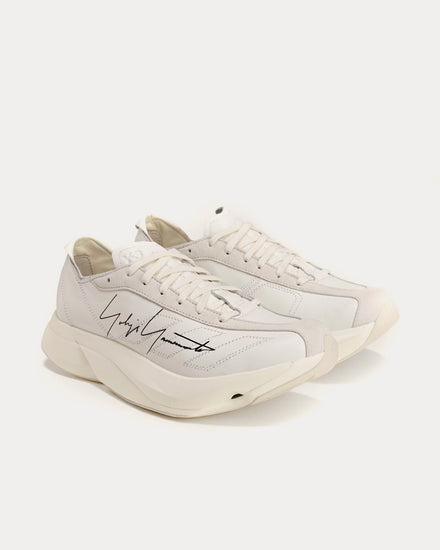 Y-3 Adios Pro 3.0 LX Core White / Core White / Orbit Grey Running Shoes - 3