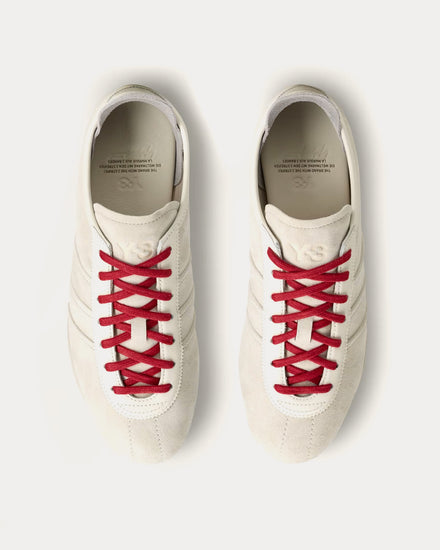 Y-3 Tokyo Alumina / Off White / Active Maroon Low Top Sneakers - 3