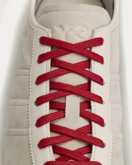 Y-3 Tokyo Alumina / Off White / Active Maroon Low Top Sneakers - 6