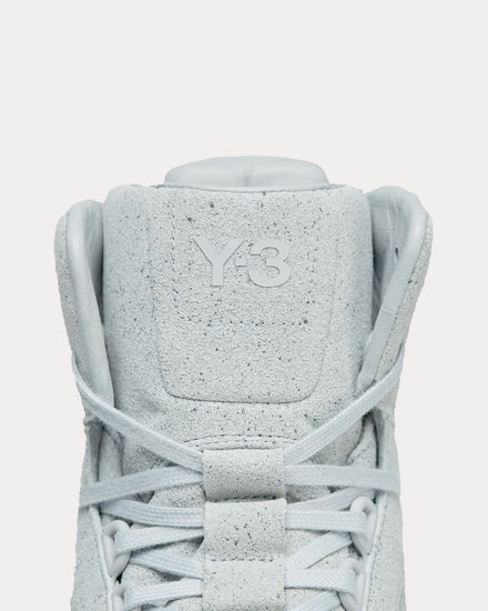Y-3 GSG9 Clear Onix / Clear Onix / Carbon High Top Sneakers - 2