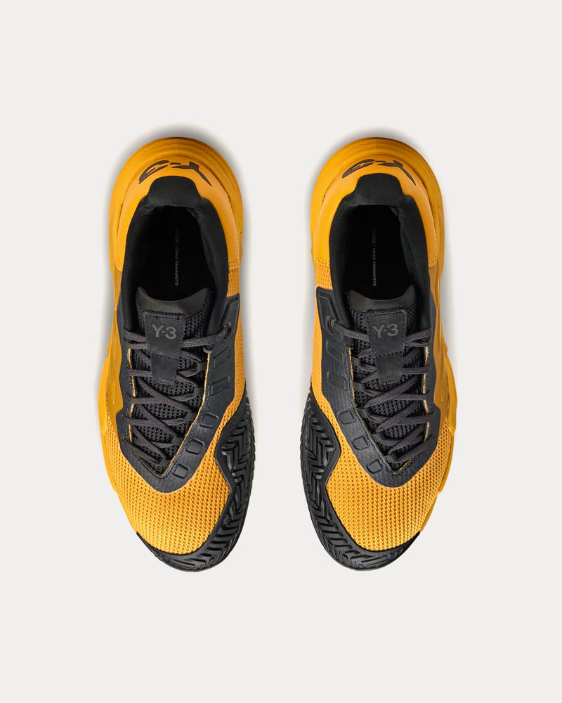 Y-3 Adizero Barricade 13 Collegiate Gold / Collegiate Gold / Black Tennis Shoes - 2