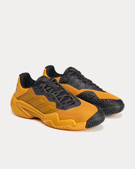 Y-3 Adizero Barricade 13 Collegiate Gold / Collegiate Gold / Black Tennis Shoes - 3