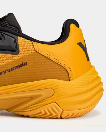 Y-3 Adizero Barricade 13 Collegiate Gold / Collegiate Gold / Black Tennis Shoes - 5