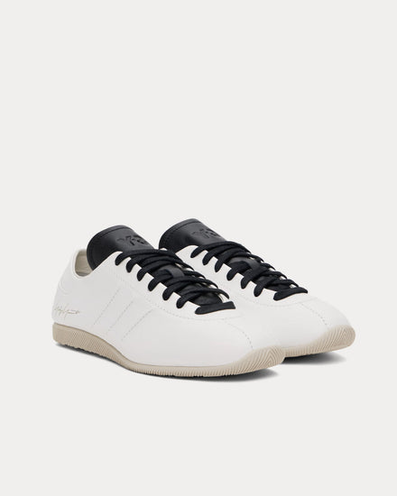 Y-3 Japan Core White / Black / Talc Low Top Sneakers - 2