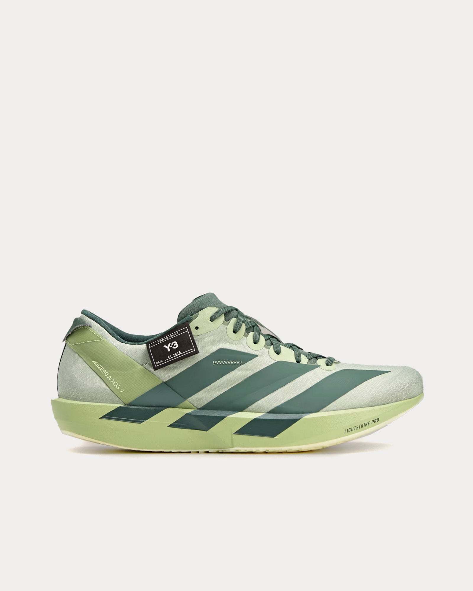 Ｙ③ Y-3 Men's Adios 9 Magic Lime / Almost Lime / Green Oxide Running Shoes