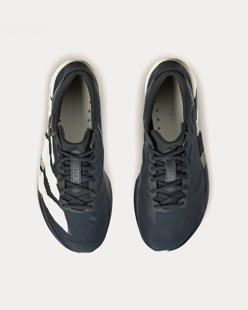 Y-3 Adios 9 Black / Black / Off White Running Shoes - 2
