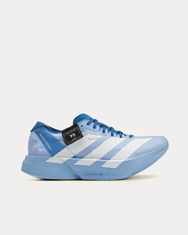 Y-3 Adios Pro 4 Ash Blue / Clear Grey / Core Blue Running Shoes