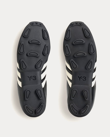 Y-3 Field Black / Off White / Off White Football Shoes - 5