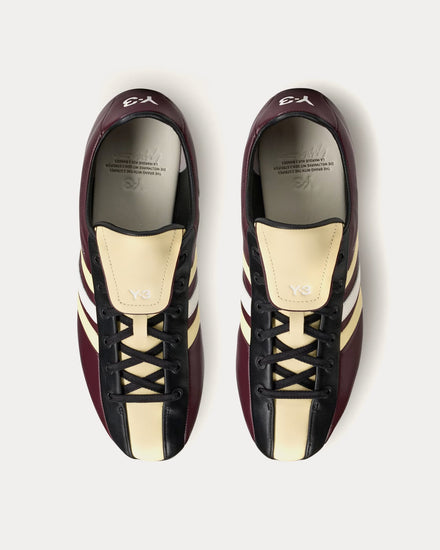 Y-3 Field Night Red / Black / Easy Yellow Football Shoes - 2