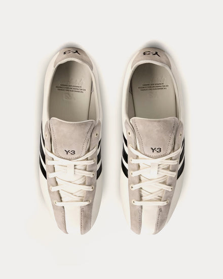 Y-3 Field Off White / Black / Light Brown Football Shoes - 2