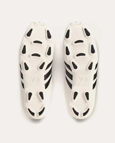 Y-3 Field Off White / Black / Light Brown Football Shoes - 5
