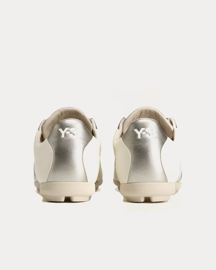 Y-3 Field Off White / Silver Metallic / Alumina Football Shoes - 4