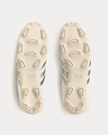 Y-3 Field Off White / Silver Metallic / Alumina Football Shoes - 6