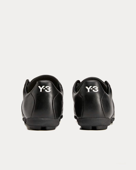 Y-3 Field Black / Black / Off White Football Shoes - 4