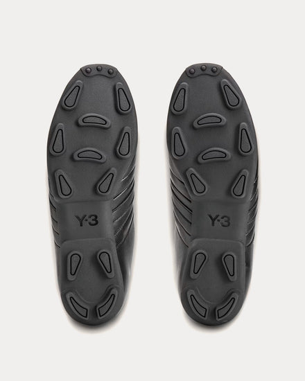 Y-3 Field Black / Black / Off White Football Shoes - 5