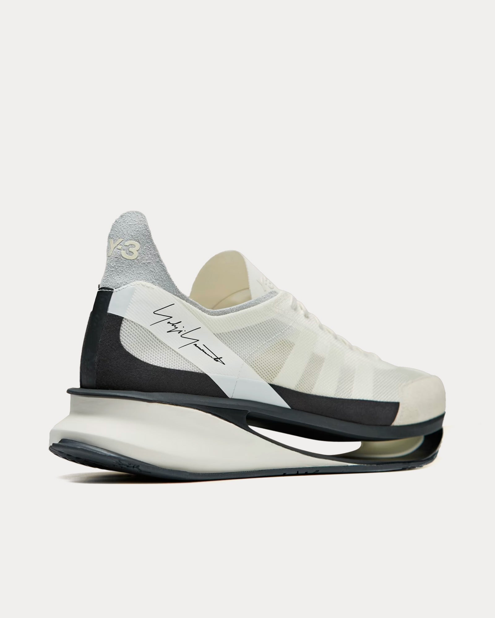Y-3 - S-Gendo Run Off White / Cream White / Black Running Shoes
