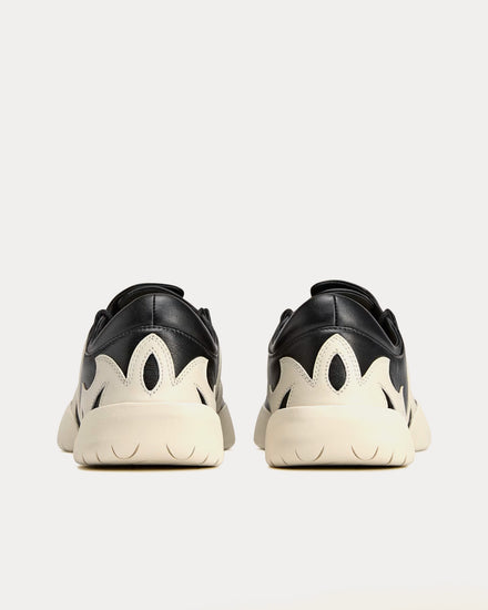 Y-3 Regu 2002 Black / Alumina / Alumina Low Top Sneakers - 4