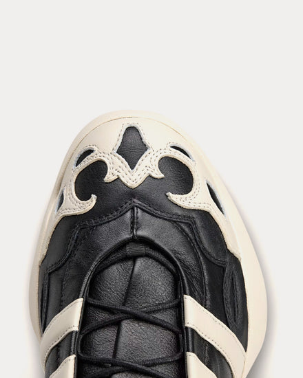 Y-3 Regu 2002 Black / Alumina / Alumina Low Top Sneakers - 5