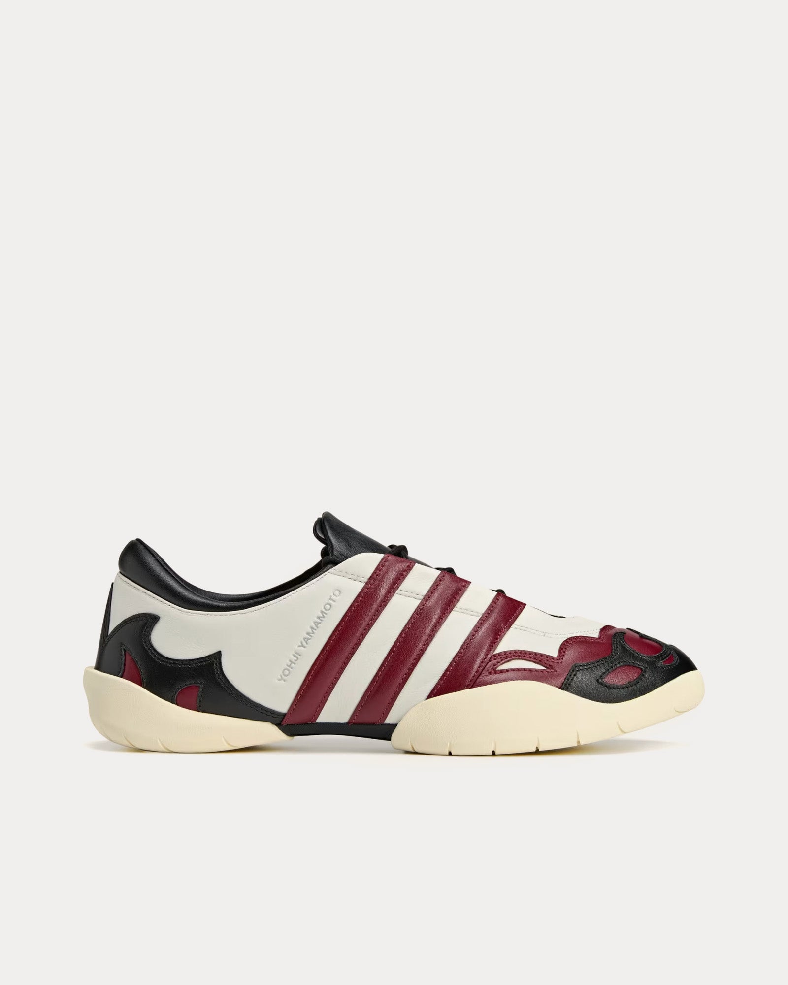 Y-3 Unisex Regu 2002 Orbit Grey / Collegiate Burgundy / Black Low Top  Sneakers