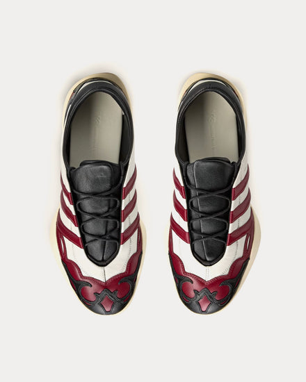 Y-3 Regu 2002 Orbit Grey / Collegiate Burgundy / Black Low Top Sneakers - 2