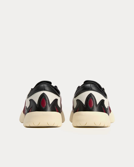 Y-3 Regu 2002 Orbit Grey / Collegiate Burgundy / Black Low Top Sneakers - 4