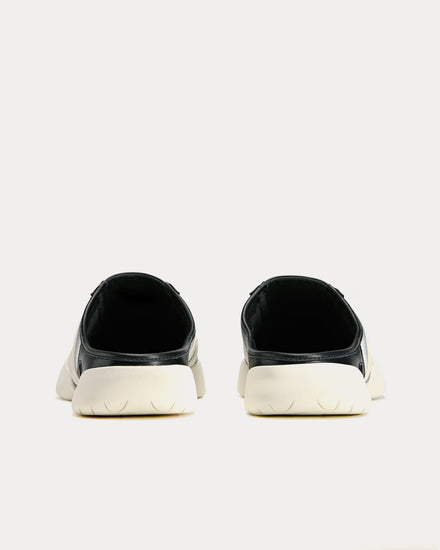 Y-3 Regu Black / Off White / Black Mules - 4