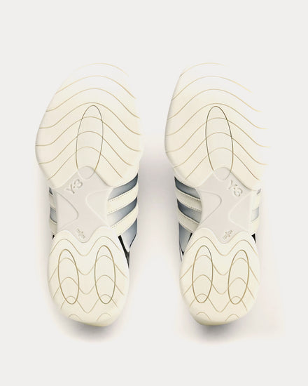 Y-3 Regu Black / Off White / Black Mules - 5