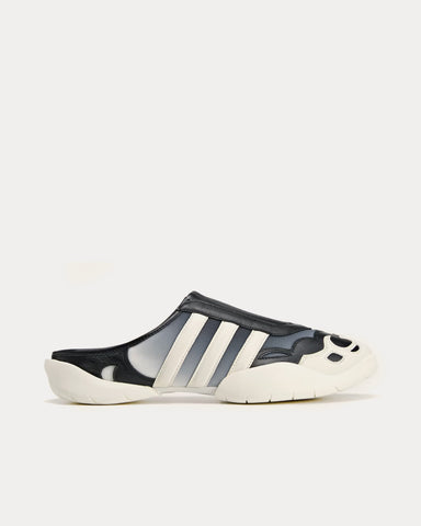 Y-3 Regu Black / Off White / Black Mules