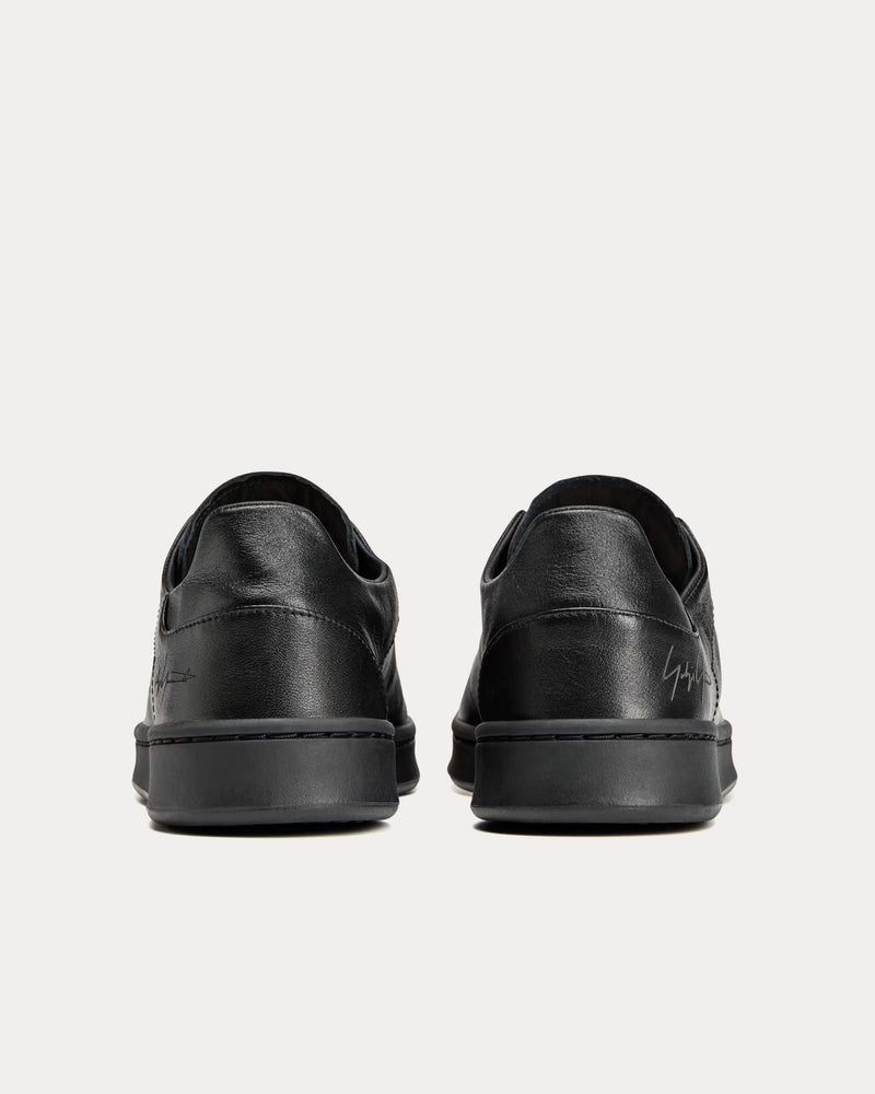 Y-3 Stan Smith Leather Black / Black / Black Low Top Sneakers - 4